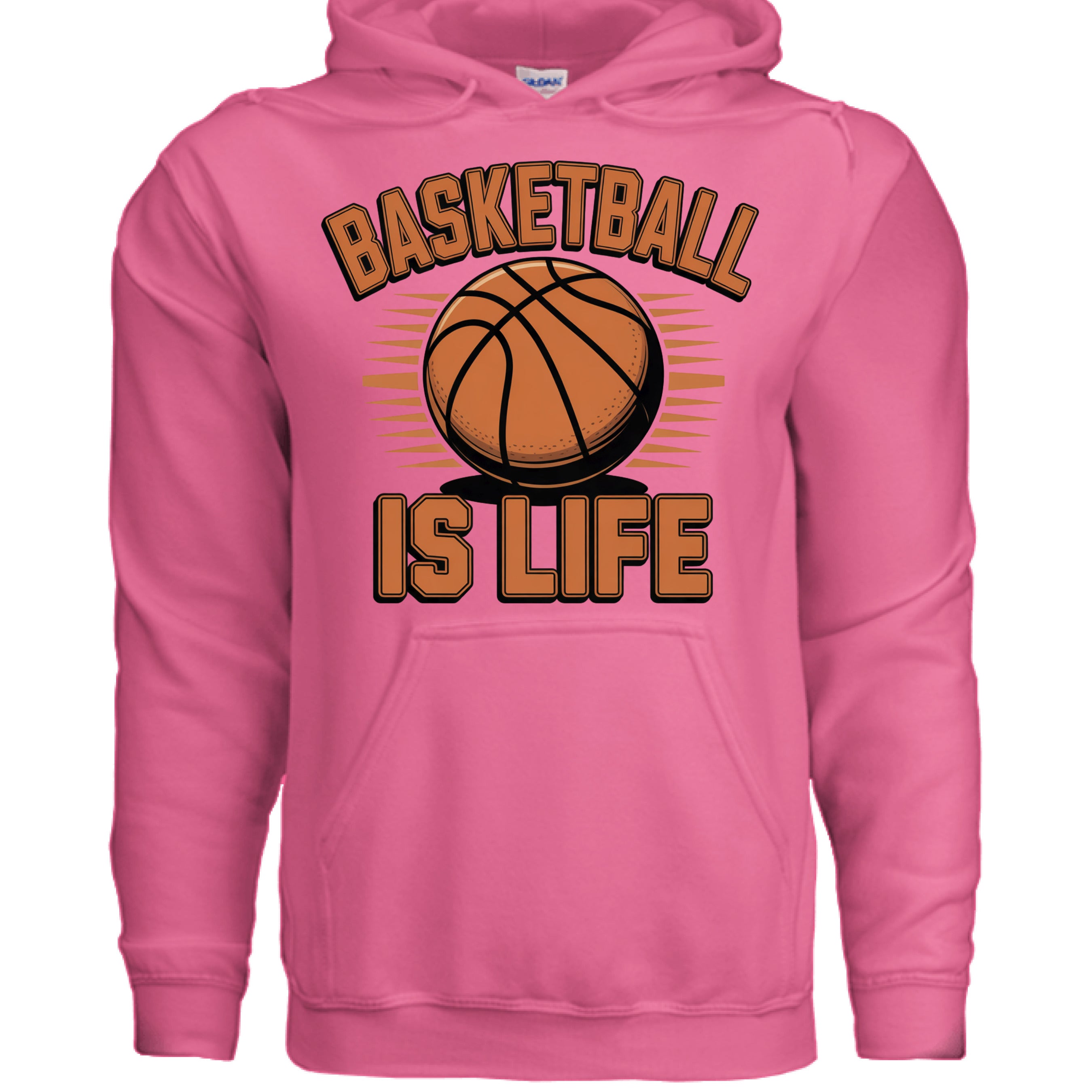 Basketball Life Hoodie – Sports Graphic Hoodie for Ballers