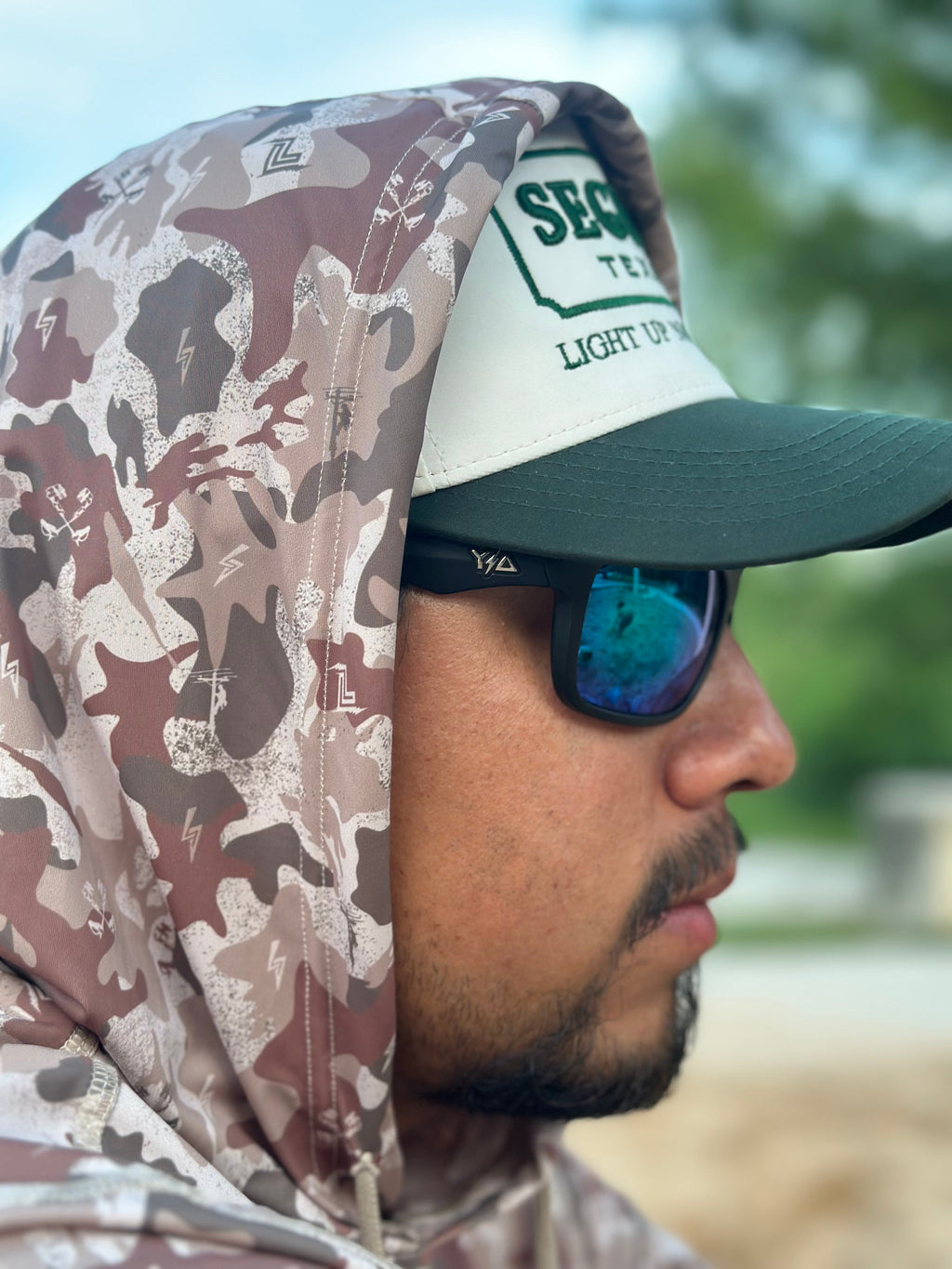 Live Line Camo Performance Hoodie