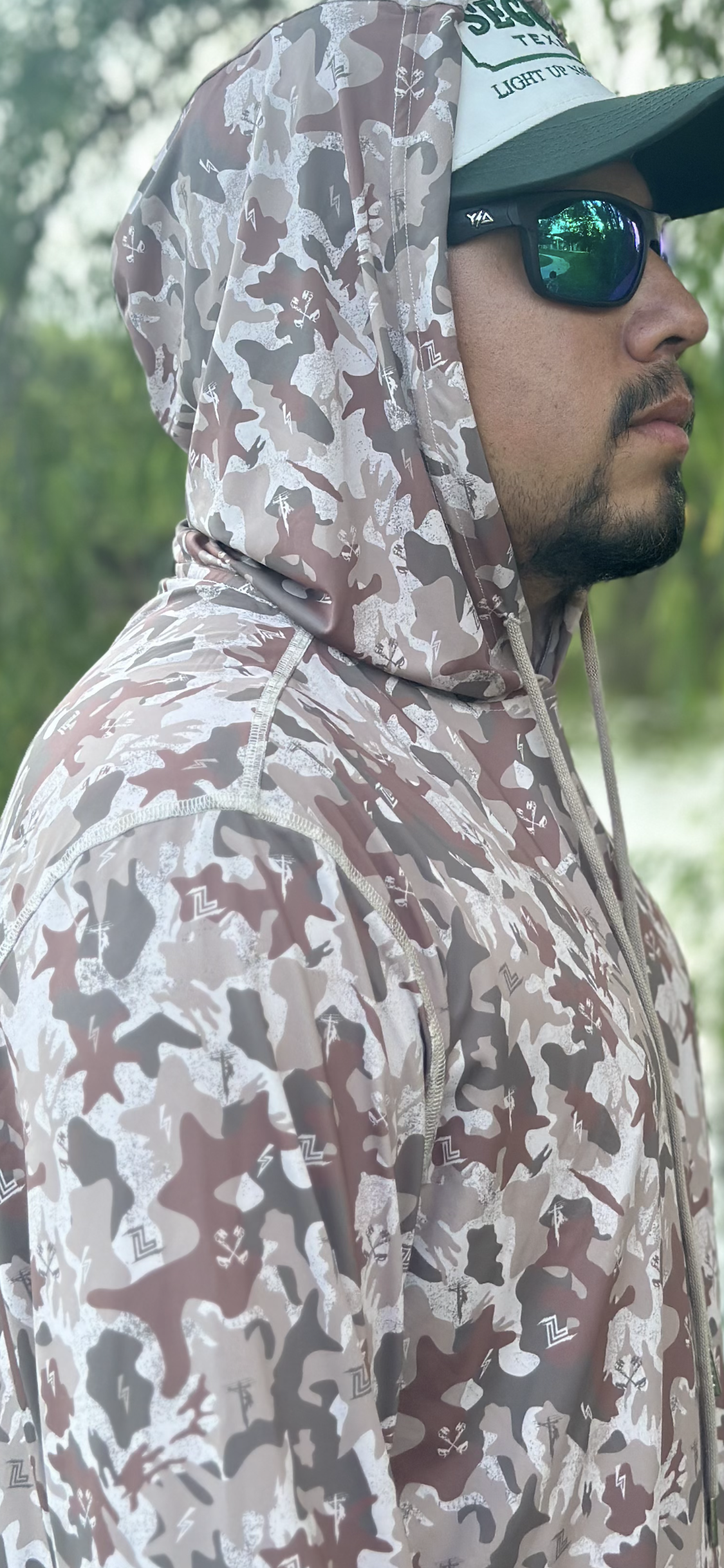 Live Line Camo Performance Hoodie