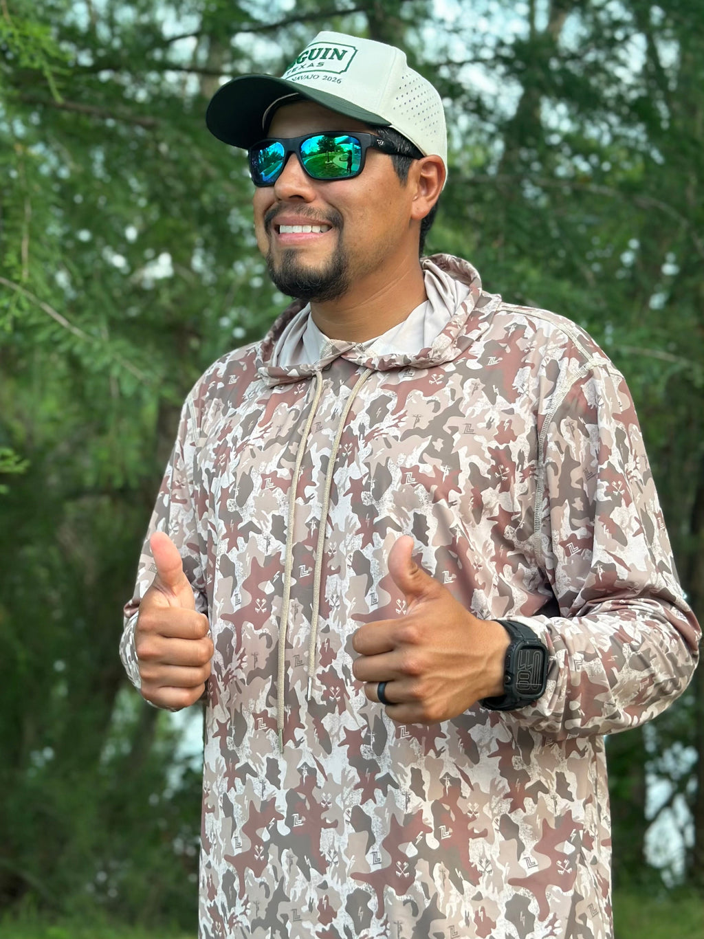 Live Line Camo Performance Hoodie