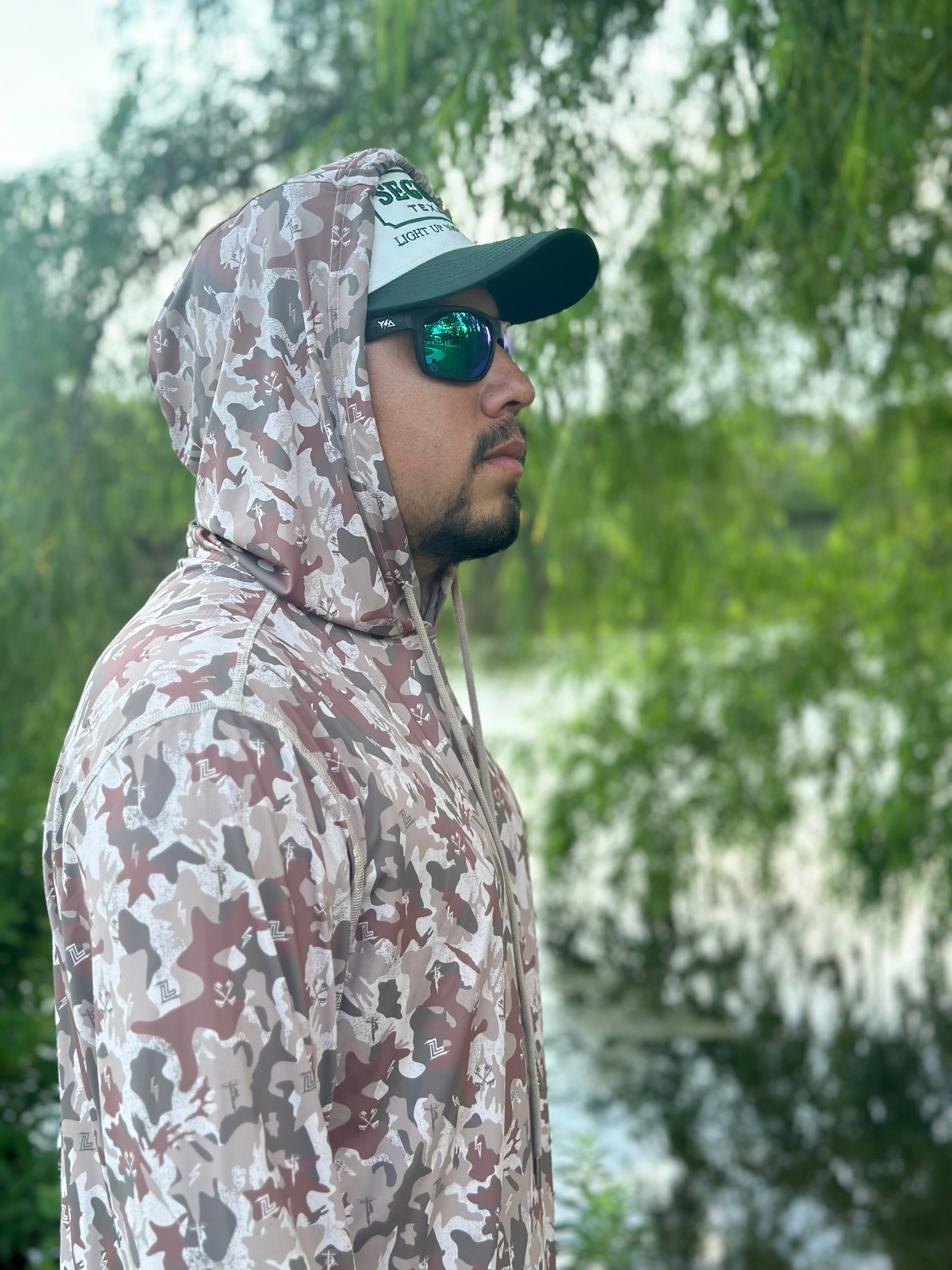 Live Line Camo Performance Hoodie