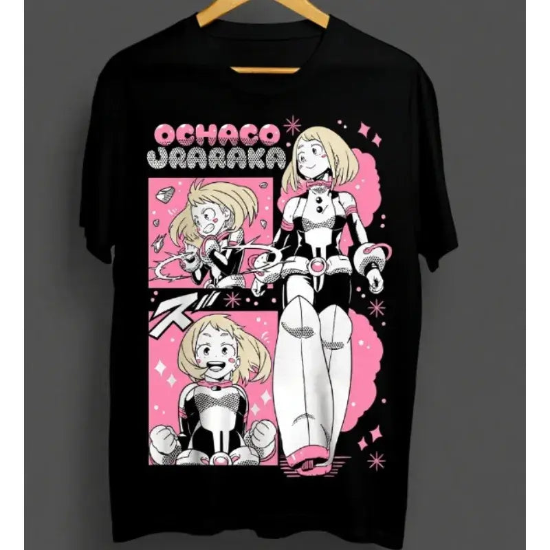 Ochaco Uraraka T-Shirt | Oversized MHA Anime Graphic Tee