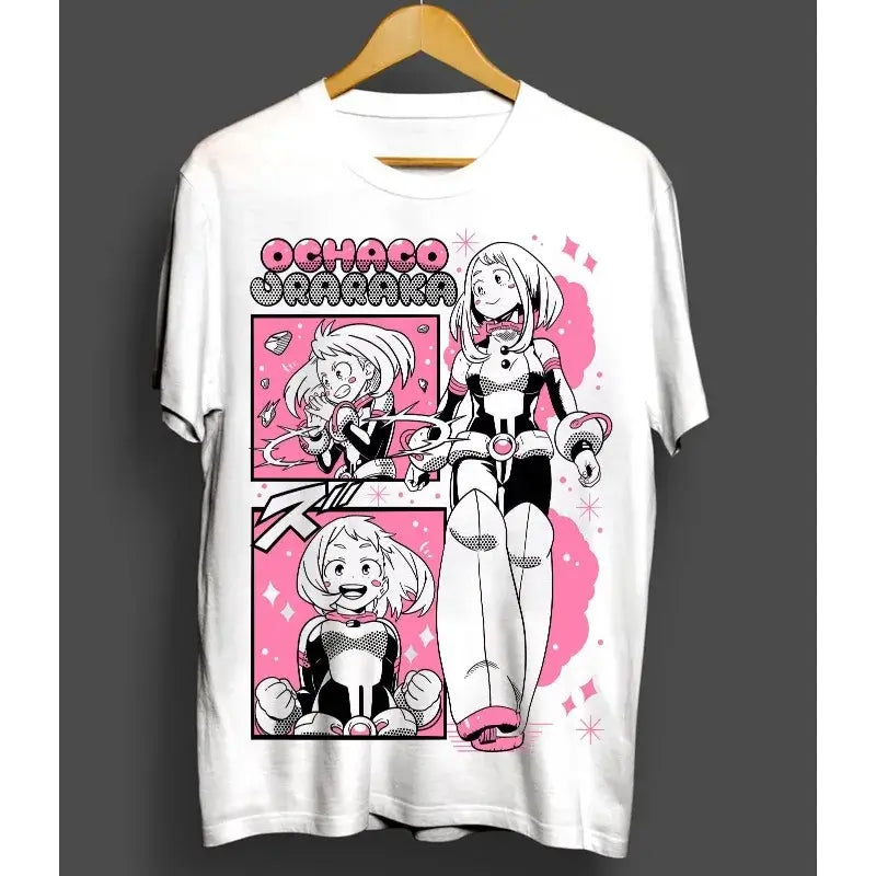Ochaco Uraraka T-Shirt | Oversized MHA Anime Graphic Tee