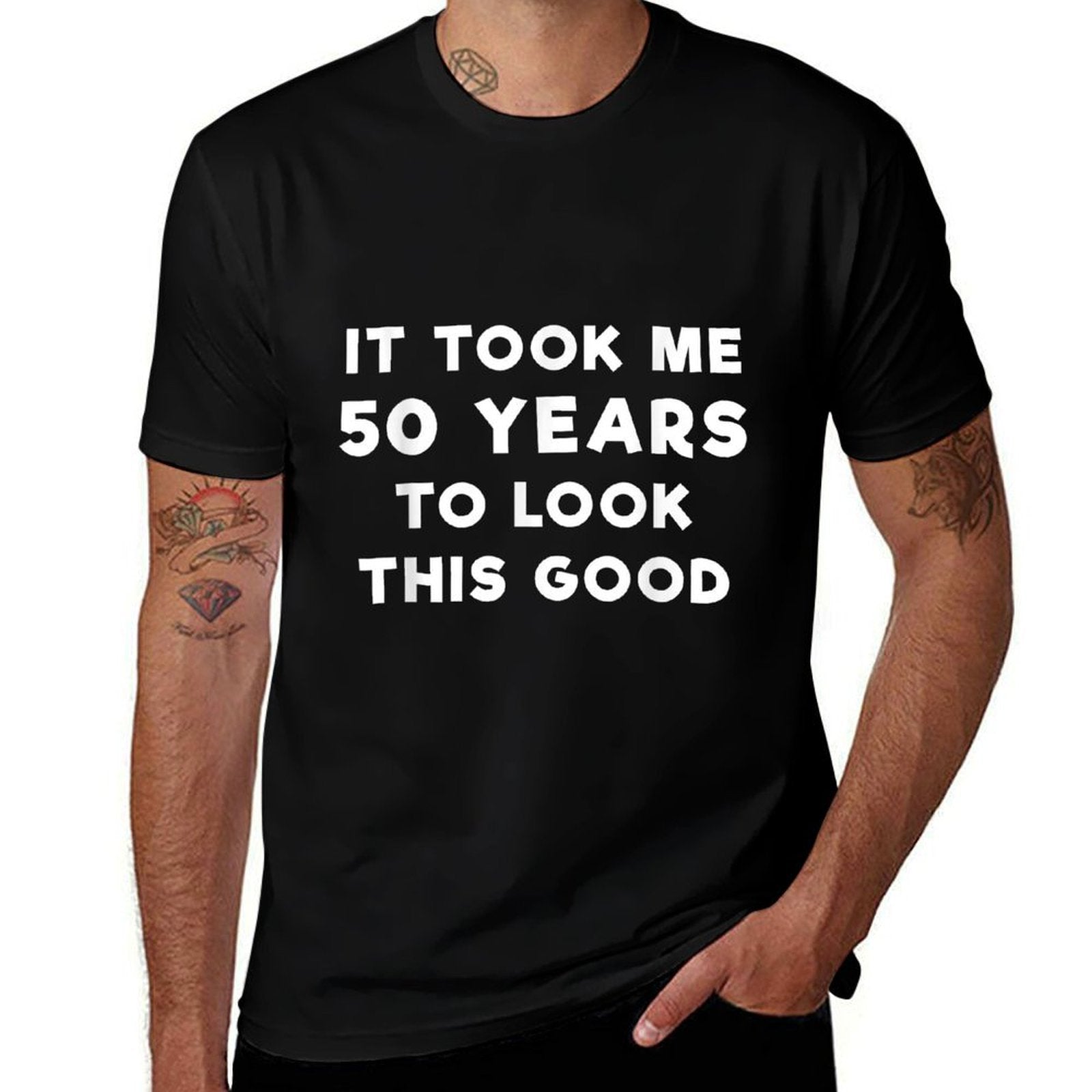 50 Years To Look This Good - Funny 50th Birthday T-Shirt