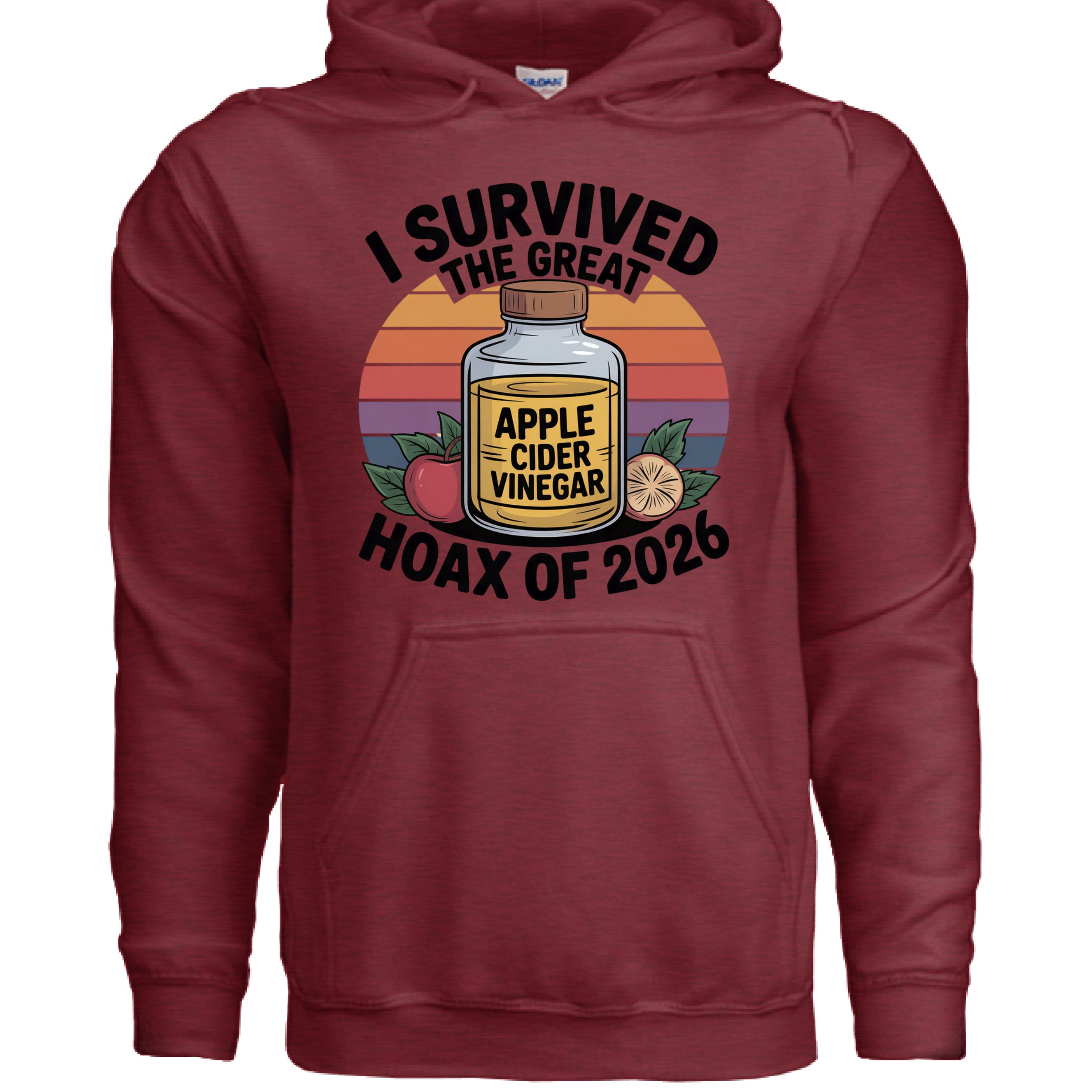 ANTIQUE CHERRY RED - FRONT