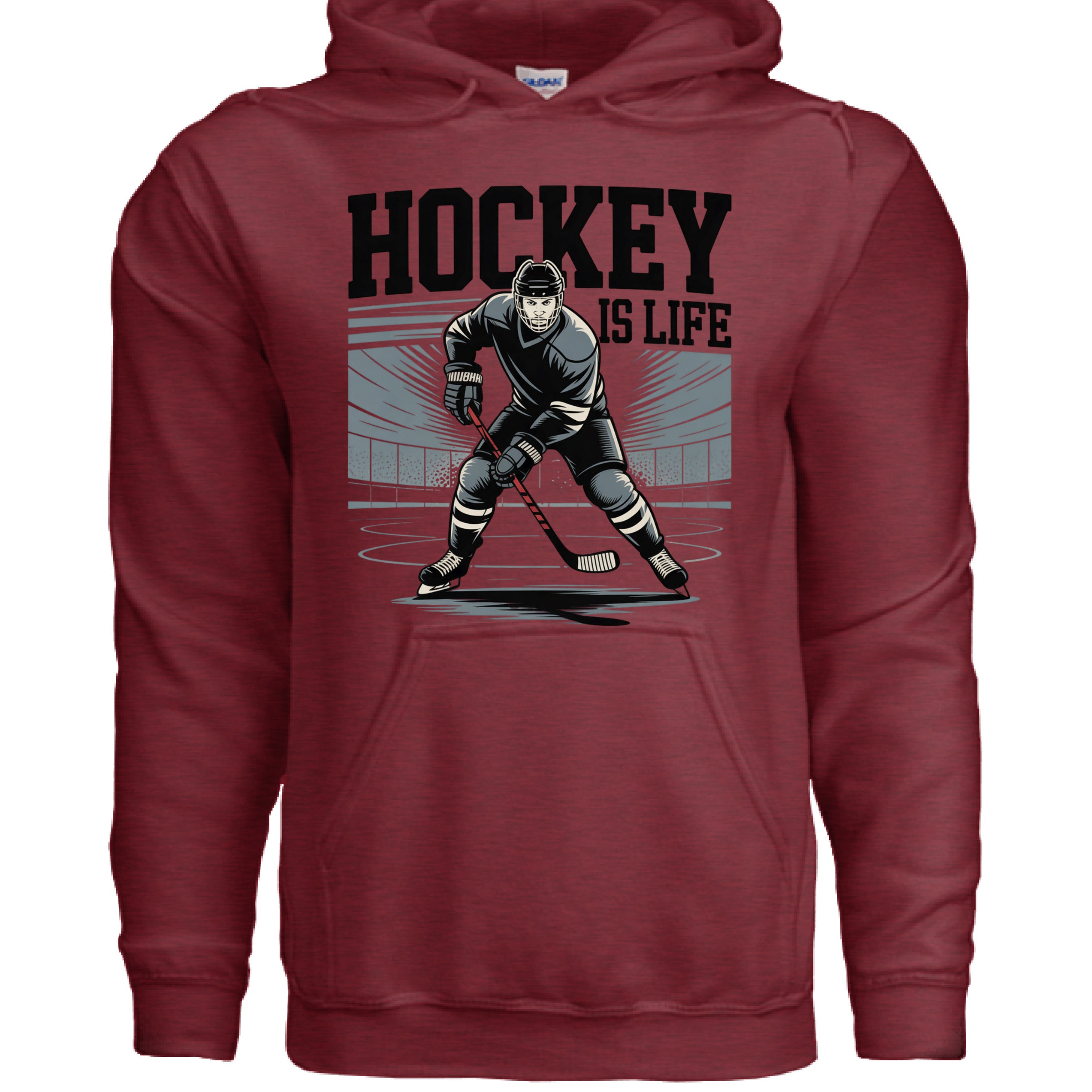 ANTIQUE CHERRY RED - FRONT